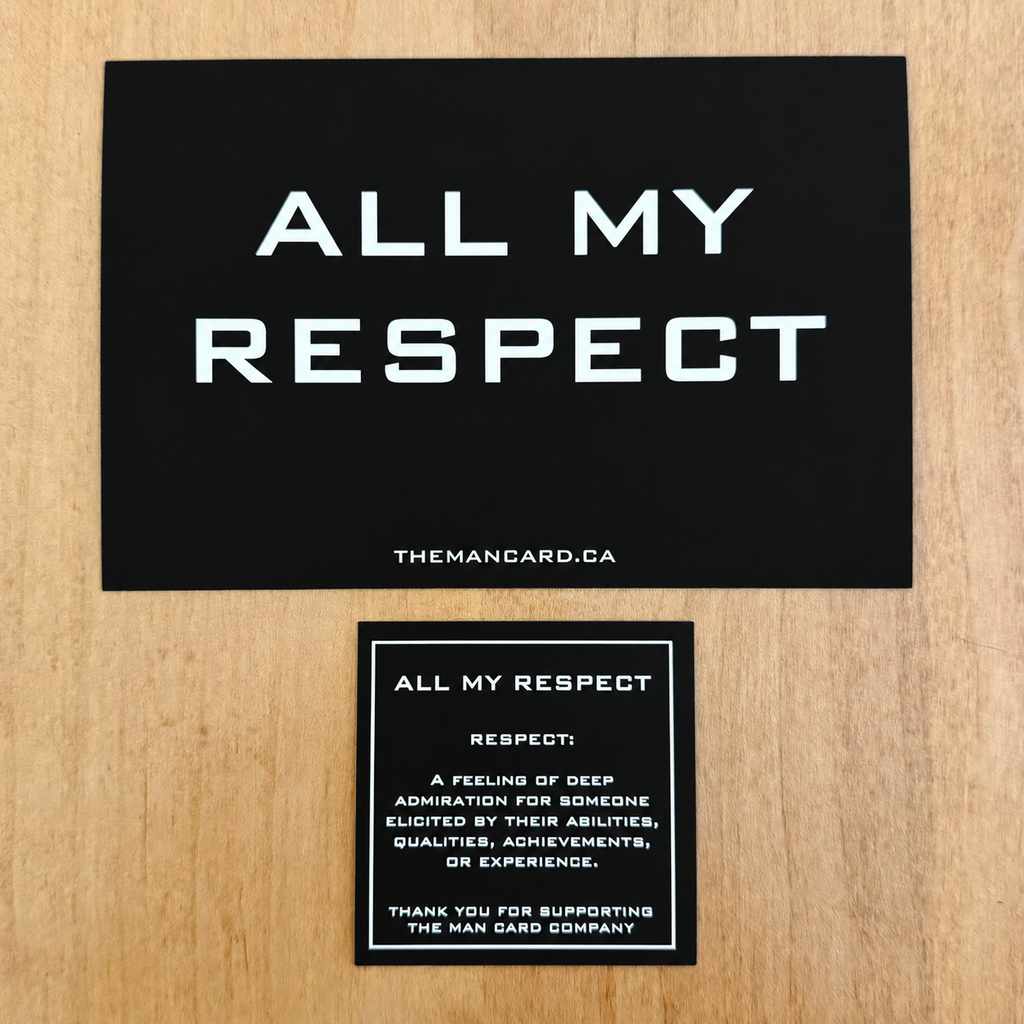 ALL MY RESPECT