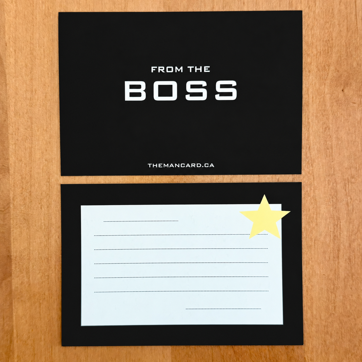FROM THE BOSS