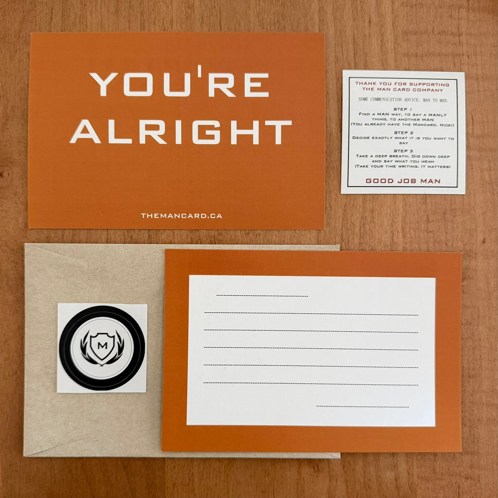 YOU'RE ALRIGHT
