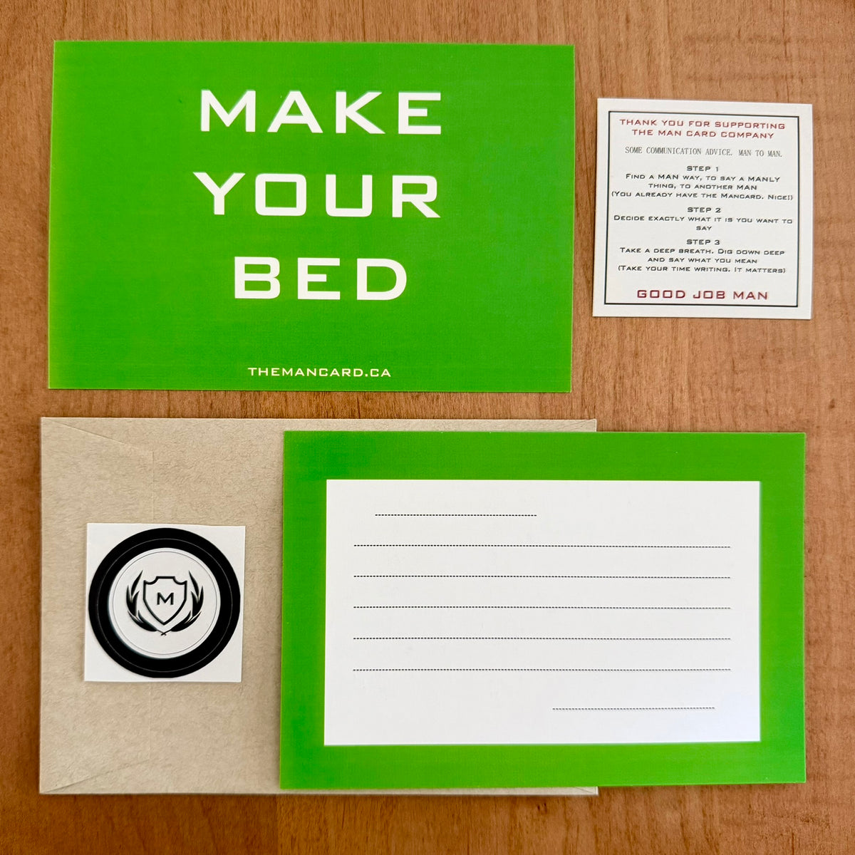 MAKE YOUR BED