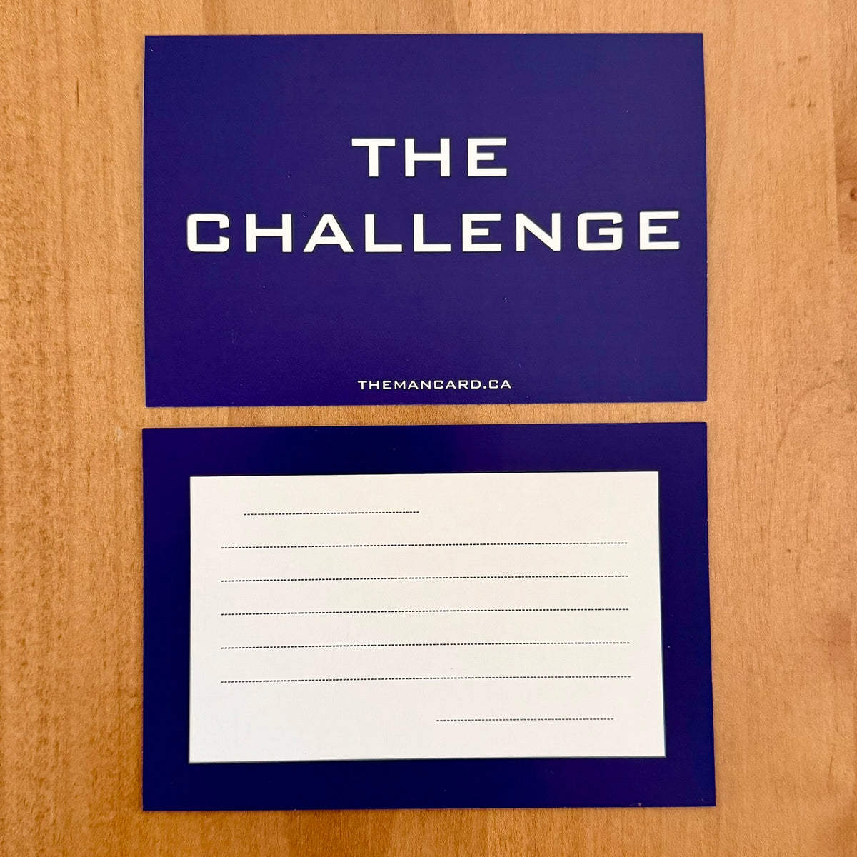 THE CHALLENGE