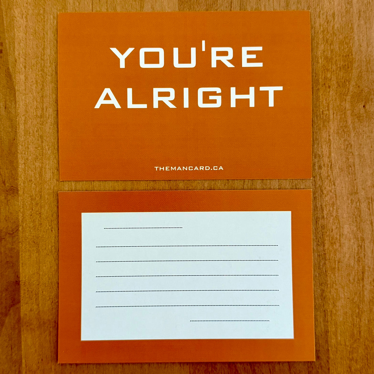YOU'RE ALRIGHT