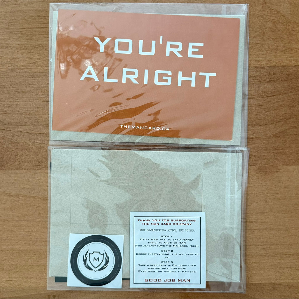YOU'RE ALRIGHT